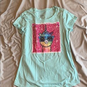 Justice No prob-llama / llama tshirt size 10